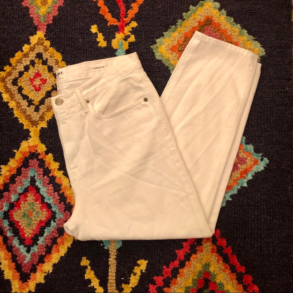 FRAME Denim Le Stevie Crop